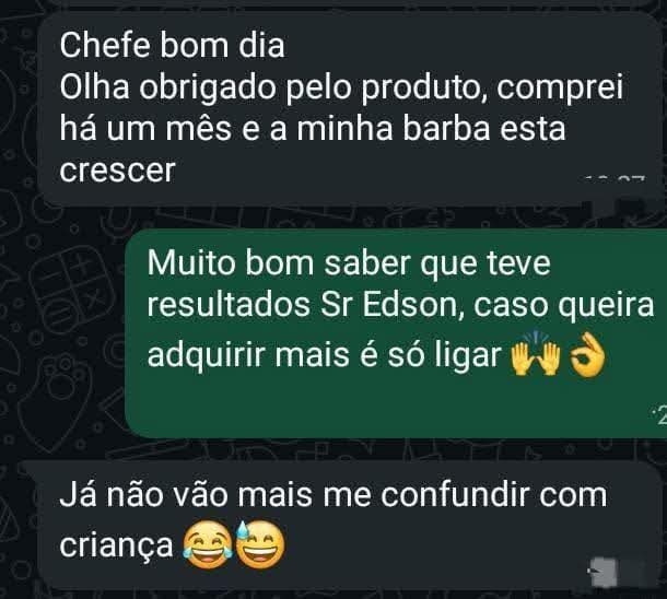 Mensagem real de cliente 2